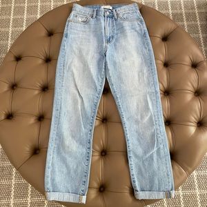 Madewell Jeans Rolled Cuffs